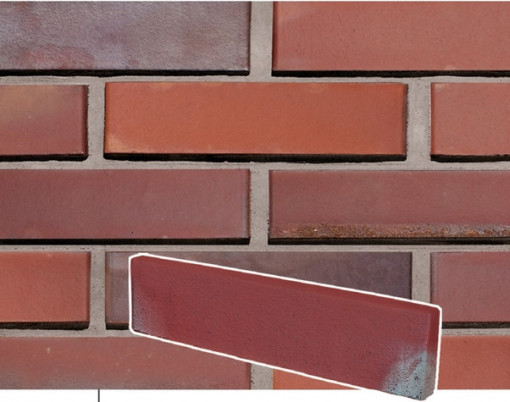 Caramida Aparenta Klinker CLASSIC rosu inchis (250 x 65 x 15 mm)
