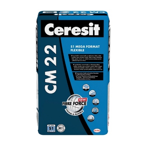 Ceresit CM 22 - mortar adeziv pentru placi cu dimensiuni mari