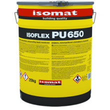 Isomat ISOFLEX-PU 650 - Membrana hidroizolanta cu priza rapida, rezistenta la UV, pentru covoarele decorative din piatra