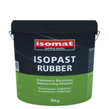 Isomat ISOPAST-RUBBER - emulsie bituminoasa elastomerica pentru hidroizolarea fundatiilor