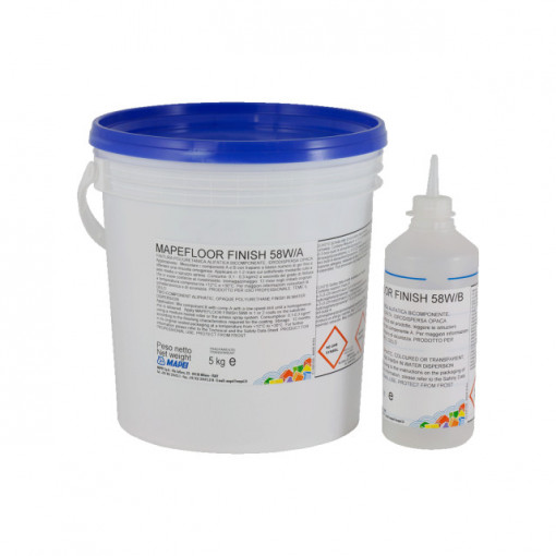 Mapefloor Finish 58 W - Finisaj poliuretanic bicomponent in dispersie apoasa