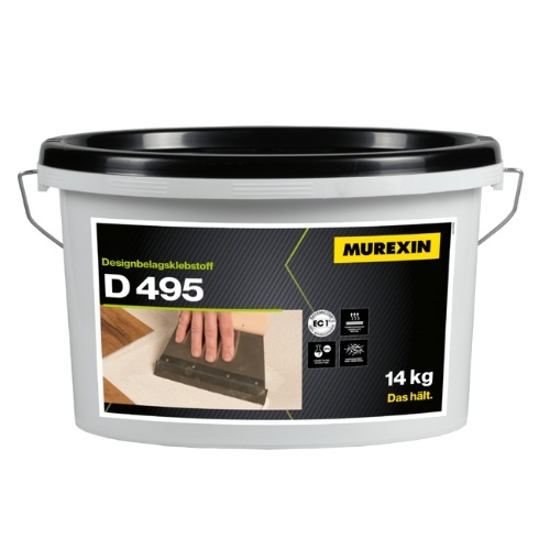 Murexin D 495 - Adeziv profesional fara solventi pentru lvt, pvc si cauciuc