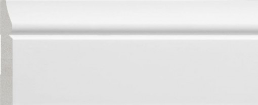 Plinta decorativa Manavi L7 din polimer rigid 8.2x1x240 cm