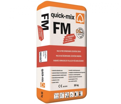 Quick-mix FM - Chit semiuscat pentru rosturi klinker si caramida aparenta, gri deschis, 30 kg
