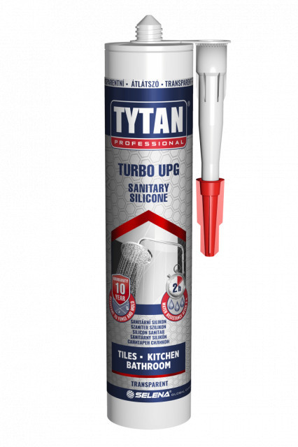 Tytan UPG Silicon Sanitar pentru Etansari in Bai, Bucatarii, Toalete - Tub 280 ml