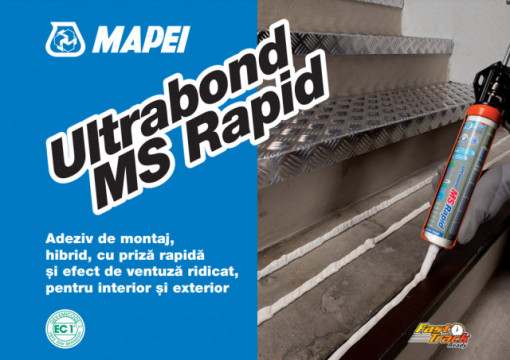 Ultrabond MS Rapid - Adeziv de montaj, hibrid, cu priz rapid pentru interior si exterior
