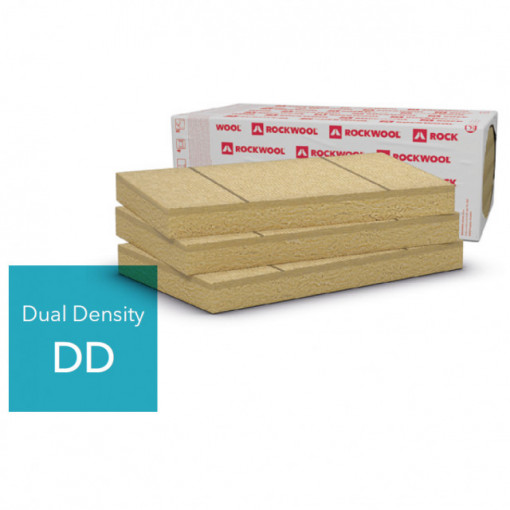 Vata Bazaltica ROCKWOOL Frontrock EXTRA pentru Fatade , λ=0,036 W/mK, 30kPa