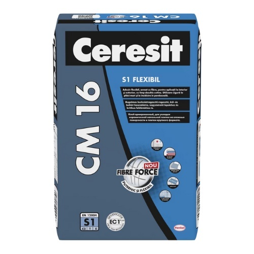 Ceresit CM 16 - adeziv clasa S1 cu rezistenta mare