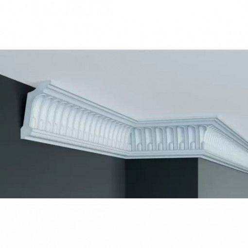 Cornisa decorativa Manavi C788F din poliuretan flexibil 10.4x6.2x244 cm