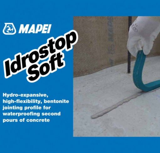 Idrostop Soft - Cordon Cauciuc pentru Etansare Rosturi Piscine, Bazine de Apa