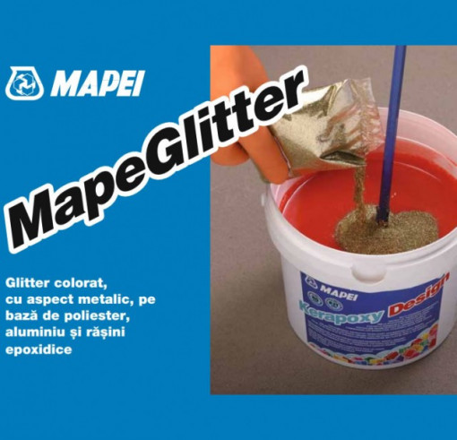 Mapeglitter - Fulgi Colorati Metalizati pentru chitul Kerapoxy Design