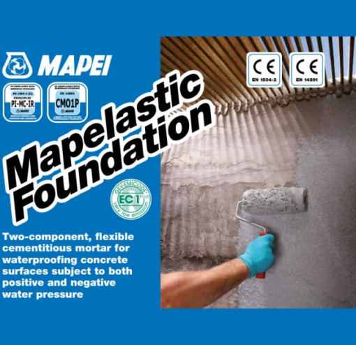 Mapelastic Foundation - Mortar pentru Hidroizolare Suprafete din Beton 32 kg