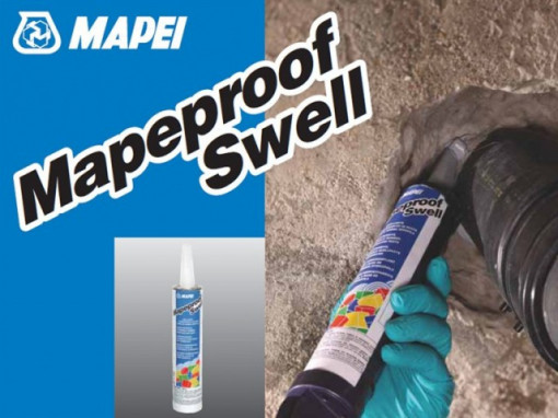 Mapeproof Swell - Mastic Hidroexpansiv pentru Sigilare Tevi si Conducte in Beton