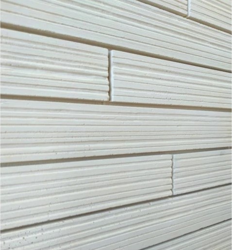 Caramida decorativa fatada Long Niva, Ecru, 540x54x20 mm