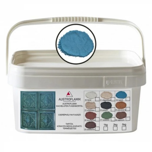 Chit de rosturi pentru sobe, termorezistent, albastru, 1 kg