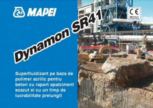 Dynamon SR 41 - Aditiv superfluidizant pentru beton pe baza de polimer acrilic modificat