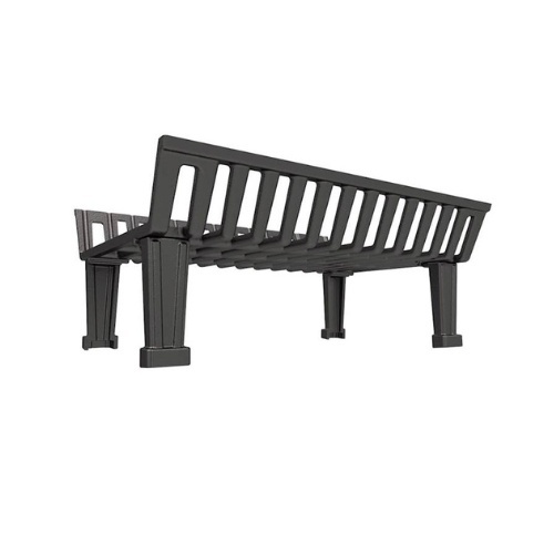 Gratar fonta pentru focar, semineu sau grill, 49x38 cm