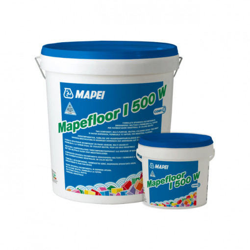 Mapefloor I 500 W - Rasina epoxidica bicomponenta in dispersie apoasa