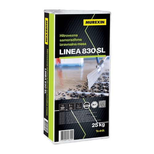 Murexin LINEA 830 SL - Sapa autonivelanta cu intarire rapida pentru pardoseli
