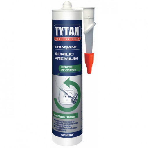 Premium - Etansant Acrilic pentru Imbinari Interioare si Exterioare - Tub 280 ml