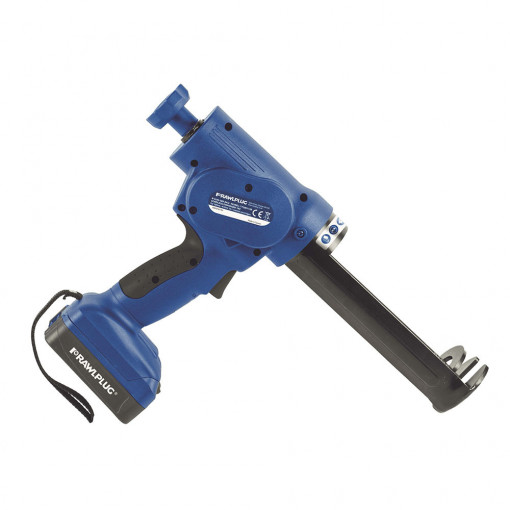 RawlPlug R-GUN-380-AKU-T - pistol profesional cu acumulator pentru cartuse de ancore chimice