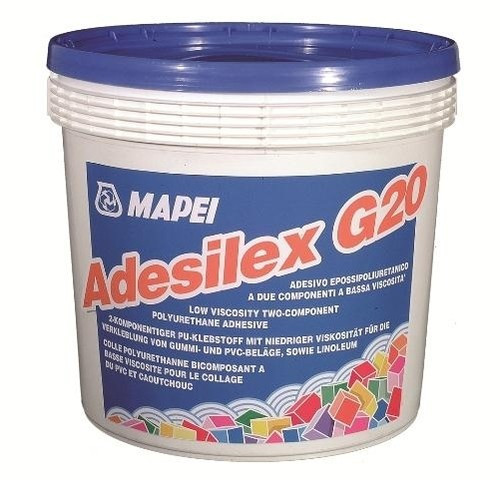 Adesilex G20 - Adeziv pentru Pardoseli din Cauciuc, PVC, Textile, Linoleum 10 kg