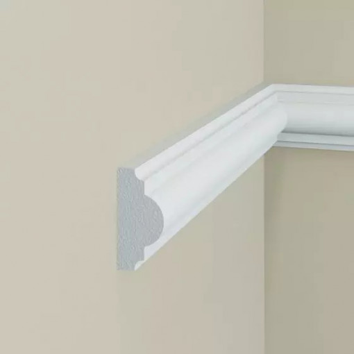 Brau de perete decorativ Manavi B4 din polimer rigid 4x1.9x200 cm