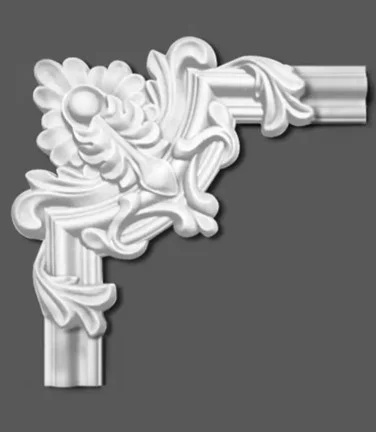 Chenar decorativ Manavi din poliuretan B10-2 - 22x22x1.6 cm