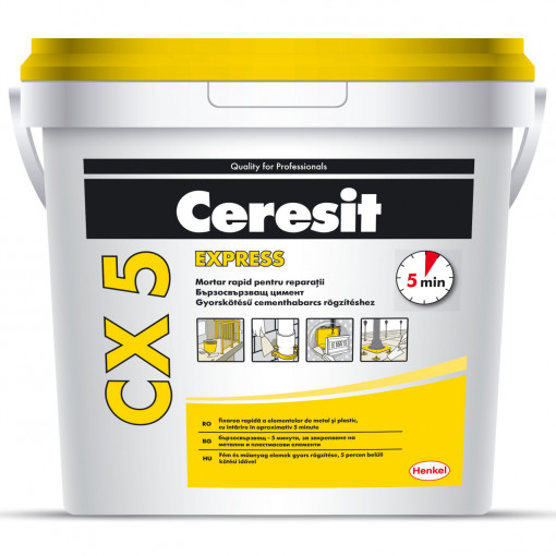 Ciment de montaj cu intarire rapida Ceresit CX 5, 2 Kg