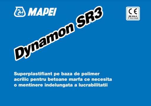 Dynamon SR3 - Superplastifiant pe baza de polimer acrilic pentru betoane marfa