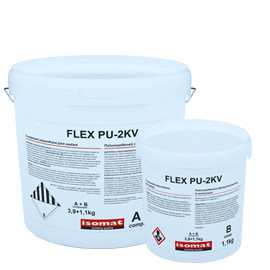 Isomat FLEX PU-2K - mastic poliuretanic pentru etansare, biocomponent, rezistent la UV, 5KG