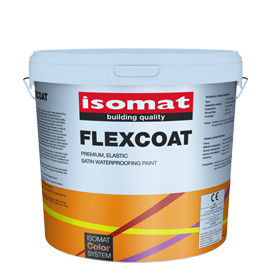 Isomat FLEXCOAT - vopsea hidroizolanta, elastica, pentru beton, caramida, anticoroziva
