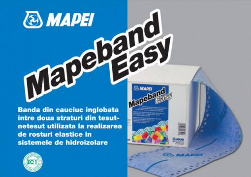 Mapeband Easy - Banda din cauciuc inglobata intre doua straturi din tesut-netesut