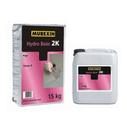 Murexin Hydro Basic 2K - Mortar hidroizolant pentru bai, terase si piscine