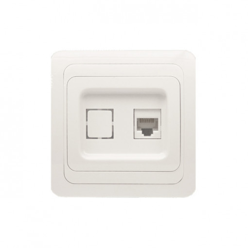 Priza Panasonic ST RJ45 pentru calculator, 8.5x4x8cm
