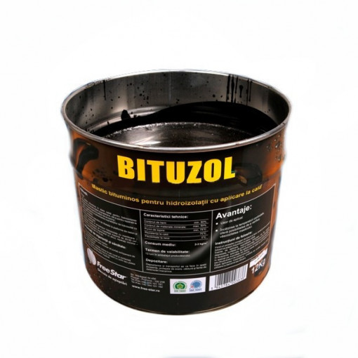 Bituzol - Mastic Bituminos (Smoala) pentru Hidroizolatii cu Aplicare la Cald
