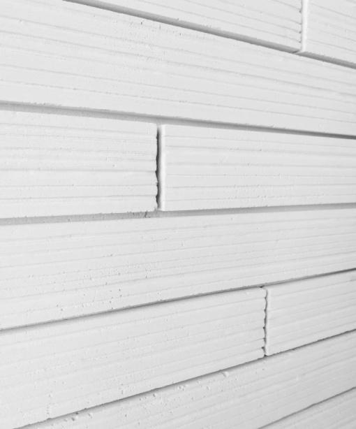 Caramida decorativa fatada Long Niva, White, 540x54x20 mm