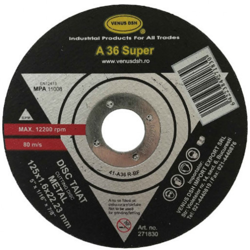 Disc Taiere Metal (panza flex) A36 Super