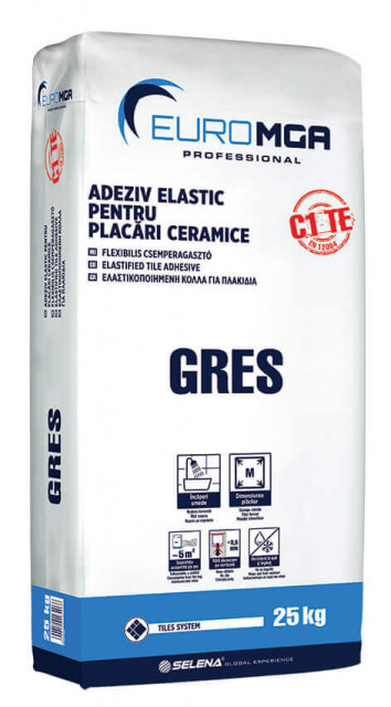 Gres - Adeziv elastic pentru placari ceramice