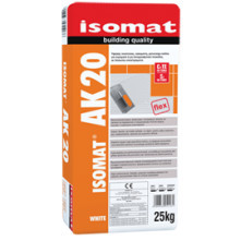 Isomat AK 20, 25 kg - adeziv flexibil pe baza de rasini, pentru toate tipurile de placi