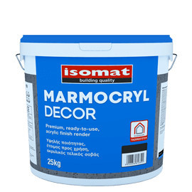 Isomat MARMOCRYL Decor - tencuiala decorativa, acrilica, hidrofuga, aspect tip scoarta de copac