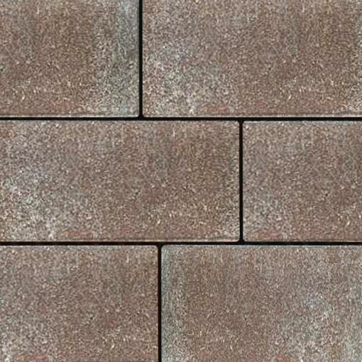 Rettango combi - pavaj colormix din beton aparent, gri brun