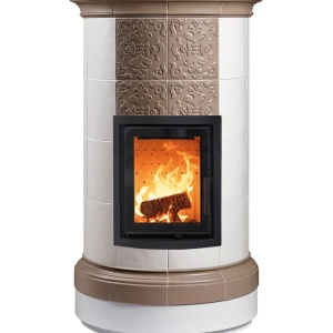 Alpina 4 Levels - Soba pe lemne cu acumulare, din maiolica - 8,2 kW AL 004