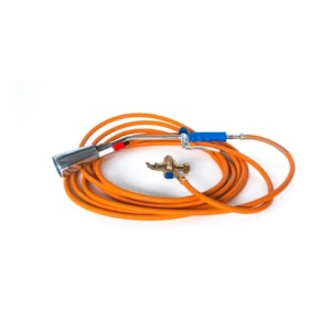 Arzator profesional gaz 50 mm pentru hidroizolatii, furtun 10 m, regulator siguranta, 75 kW