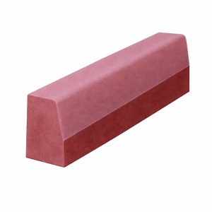 Bordura beton BDZN Rosu 50x20x25 cm pentru delimitare trafic si trotuare