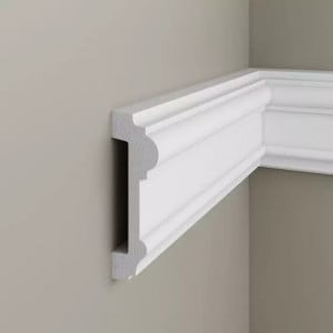 Brau de perete decorativ Manavi B13 din polimer rigid 8.7x2.9x200 cm