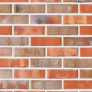 Caramida Aparenta Dublin 50-50, rosu portocaliu maro multicolor, NF (240x71x14 mm) rost alb