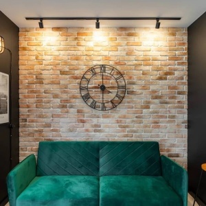 montaj caramida slim rock pe perete