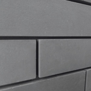 Caramida decorativa fatada Long Smooth, Graphite G01, 540x54x20 mm