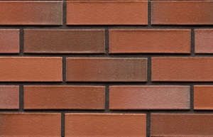 Caramida aparenta klinker terracotta cu variatii brun-roscate premium